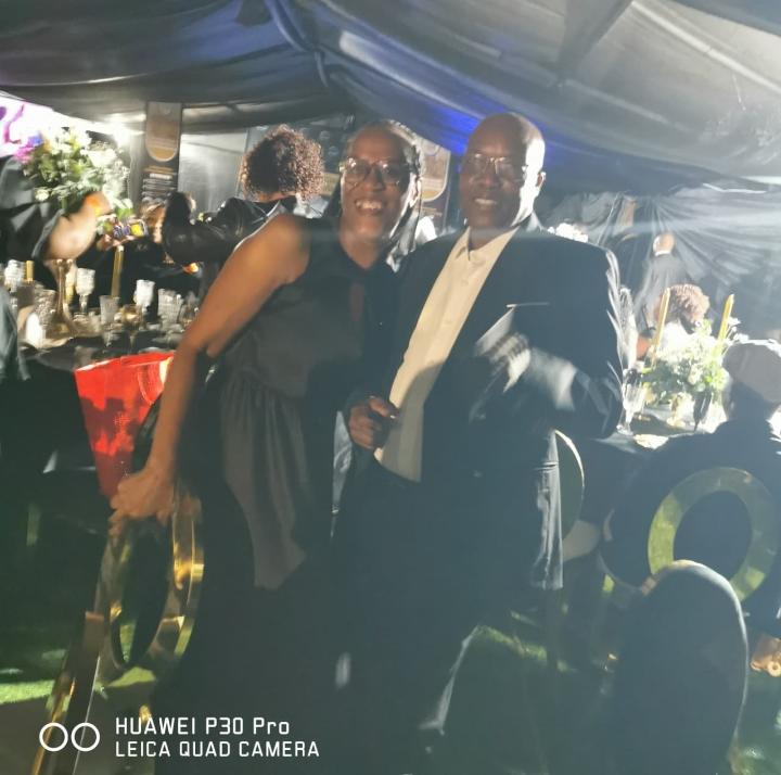 Alumni members networking at Gala Dinner